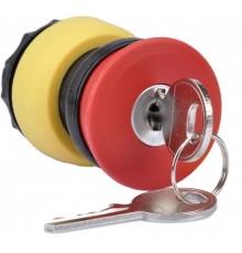 Взрывозащищенная насадка-грибовидная. аварийная кнопка с ключом. Положение фиксирующего паза 270°  2361.0901.611.00  DKC