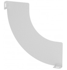 Перегородка разд. 100мм пов. верт. внут. 90град RAL 9016  CRP50-0-90-100-9016  IEK