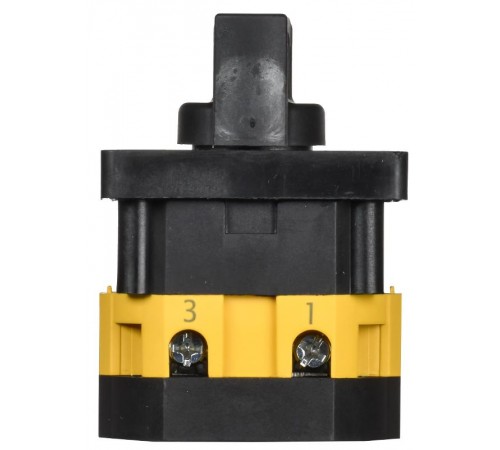 Переключатель кулачковый стандартная рукоятка 10А схема 107  MI-CS10-010-107  IEK