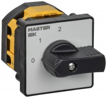 Переключатель кулачковый стандартная рукоятка 10А схема 107  MI-CS10-010-107  IEK