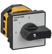 Переключатель кулачковый стандартная рукоятка 10А схема 107  MI-CS10-010-107  IEK