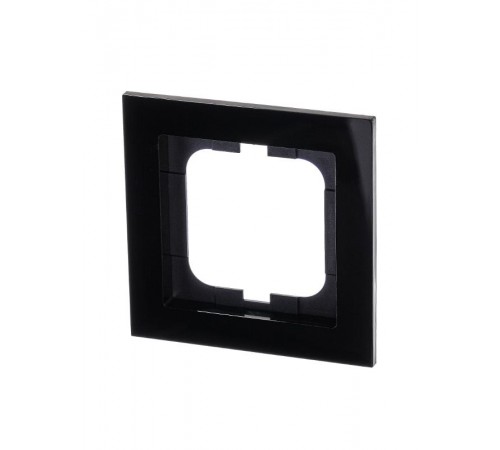 Рамка 1-постовая, серия axcent, цвет чёрный  1754-0-4409   2CKA001754A4409  ABB