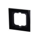 Рамка 1-постовая, серия axcent, цвет чёрный  1754-0-4409   2CKA001754A4409  ABB