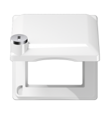 крышка с замком AS581BFKLSLWW Jung