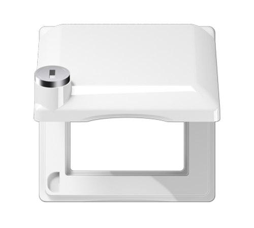 крышка с замком AS581BFKLSLWW Jung