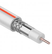 Кабель SAT 50 M, Cu/Al/Cu, (64%), 75 Ом, 100м., белый  01-2401-6  PROconnect