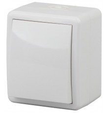 Выключатель 11-1401-01 IP54, 10АХ-250В, ОУ, Эксперт, Белый Б0020669  ЭРА