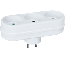 Разветвитель 94 697 NAD-L-3X-WH 3 гн. (в ряд) б/з 94697 Navigator