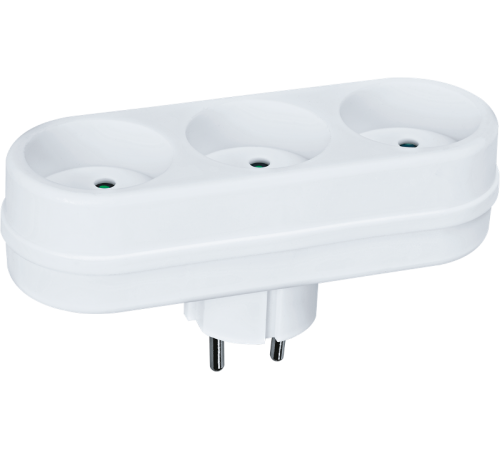 Разветвитель 94 697 NAD-L-3X-WH 3 гн. (в ряд) б/з 94697 Navigator