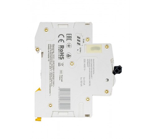 Выключатель автоматический однополюсный M06N 1P D 3А 6кА ARMAT  AR-M06N-1-D003  IEK