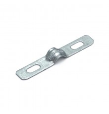 Скоба металлическая двухлапковая усиленная противопожарная СМДУ d6-7 мм (100 шт/уп) Промрукав  PR13.02393  Промрукав