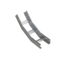 Угол лестничный вертикальный внутренний 45 гр. 80х100х1,5 мм R600 INOX304 N  LNL45-80-100-1.5-R600 INOX304 N  КМ-профиль