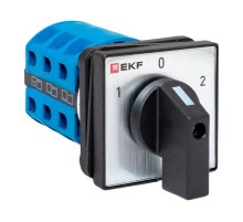 Переключатель кулачковый ПК-1-23 25А 3P "1-0-2" IP65  pk-1-23-25-65  EKF