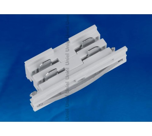 Соединитель для шинопровода осветительного прямой внутренний, трехфазный, серебряный. UBX-A11 SILVER 1 POLYBAG  09743  Uniel