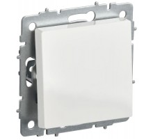 BRITE Выключатель 1-клавишный проходной 10А ВС10-1-6-БрБ белый  BR-V12-0-10-K01-PRO  IEK