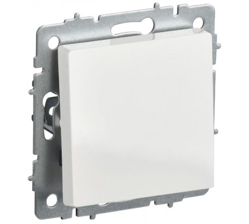 BRITE Выключатель 1-клавишный проходной 10А ВС10-1-6-БрБ белый  BR-V12-0-10-K01-PRO  IEK