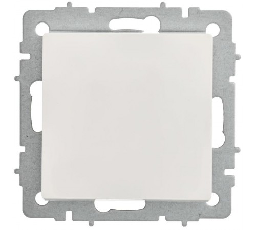 BRITE Выключатель 1-клавишный проходной 10А ВС10-1-6-БрБ белый  BR-V12-0-10-K01-PRO  IEK