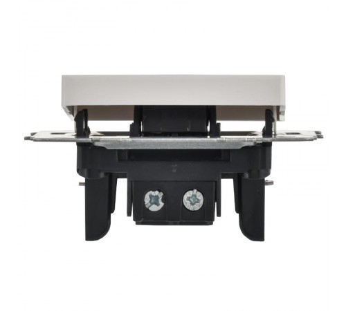 BRITE Выключатель 1-клавишный проходной 10А ВС10-1-6-БрБ белый  BR-V12-0-10-K01-PRO  IEK