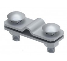 Соединитель плоского проводника и прутка продольный, гор. цинк, 391182  МС-182-ГЦ   Ostec