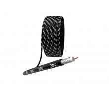 ЭРА Кабель коаксиальный RG-6U, 75 Ом, CCS/(оплётка Al 64%), PE, цвет чёрный, бухта 100 м, SIMPLE  Б0044601  ЭРА