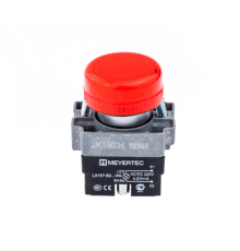 Сигнальная лампа в сборе, красный, 220V AC/DC, мет. MTB2-BV634  43356  ОВЕН