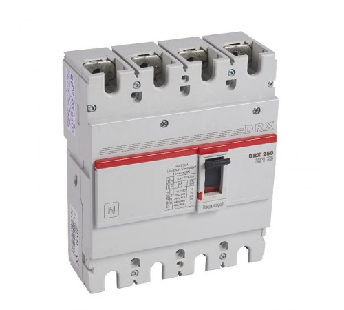 DRX250 термомагнитный 250A 4П 25KA  027123  Legrand