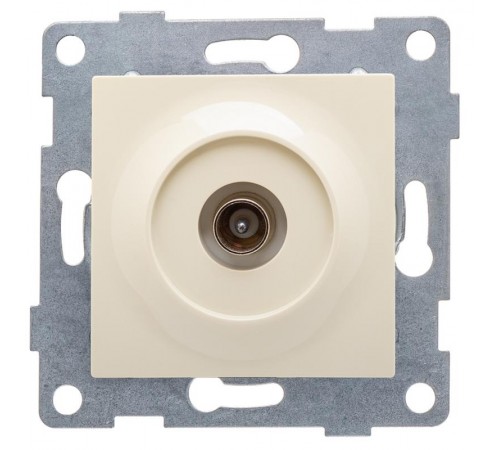 Ugra Механизм антенной розетки, одинарная, СУ, беж  С11А1-003  GUSI Electric