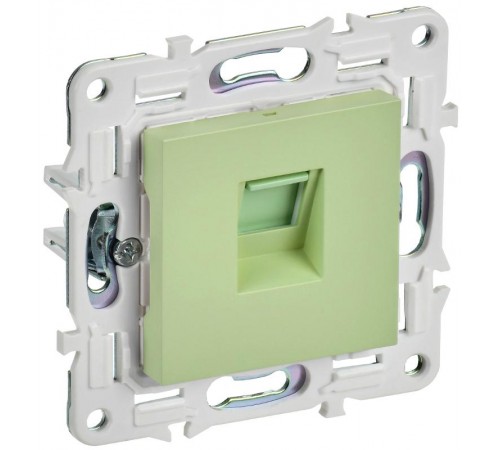 SKANDY Розетка компьютерная RJ45 кат.6 SK-K02M мятный  SK-K10-2-K06  IEK