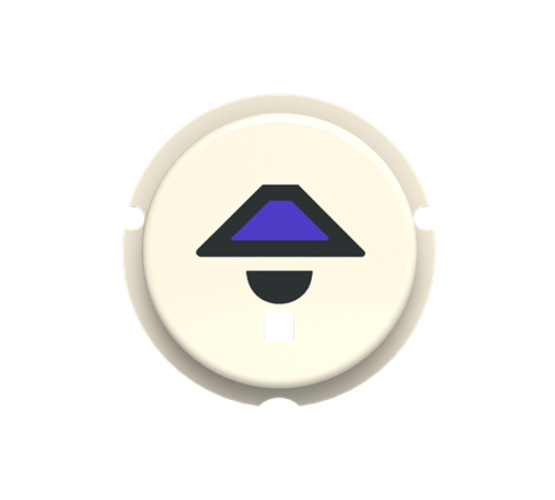 SBL-N2BL Кнопка освещение free@home, Zenit, белый  SBL-N2BL   2CLA202610N1102  ABB