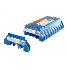 Шина "N" нулевая в изоляторе на DIN-рейку 8x12мм 8 групп инд. стикер  SQ0801-0177  TDM