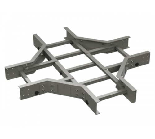 Х-ответвитель 750x150, стеклопластик  GLX91575R  DKC