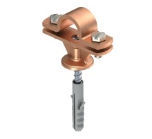 Держатель молниеприемного стержня, с фланцем (113 B-HD-16)  5412811  OBO Bettermann