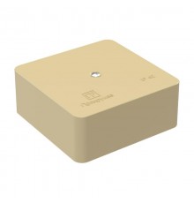 Коробка универсальная для кабель-канала безгалогенная (HF) сосна 75х75х30 (90шт/кор) IP42  40-0450-1001  Промрукав