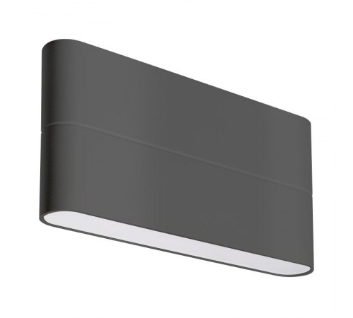 Светильник SP-WALL-FLAT-S170x90-2x6W Day4000 (GR, 120 deg, 230V) (Arlight, IP54 Металл, 3 года)  032413  Arlight