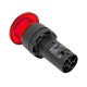 Кнопка SW2C-MD "грибок" красная с подсветкой NO+NC EKF PROxima  sw2c-md-rr  EKF