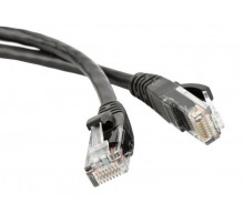PC-LPM-STP-RJ45-RJ45-C6-1M-LSZH-BK Патч-корд F/UTP, экранированный, Cat.6 (100% Fluke Component Tested), LSZH, 1 м, черный  30852  Hyperline