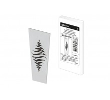 Стекло матовое "Вихрь" (комплект 6 шт.) для светильников 6060 шестигранник (металл)  SQ0330-0758  TDM