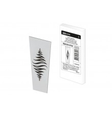 Стекло матовое "Вихрь" (комплект 6 шт.) для светильников 6060 шестигранник (металл)  SQ0330-0758  TDM