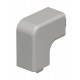 Крышка плоского угла кабельного канала WDK 20x20 мм (ПВХ,серый) (WDK HF20020GR)  6158587  OBO Bettermann
