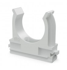 Крепеж-клипса для труб АБС-пластик в п/э д32 (25шт/500шт уп/кор)  PR.02632  Промрукав