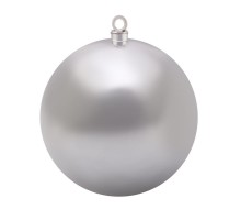 Елочная фигура "Шар", 25 см, цвет серебряный  502-015  NEON-NIGHT
