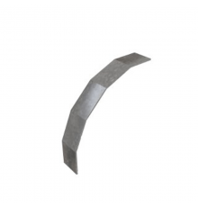 Крышка лестничного верт. внеш. угла 90 гр. 100 мм R600 HD  KLVL90-100-R600 HD  КМ-профиль