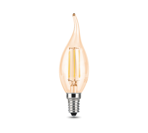 Лампа светодиодная LED 5Вт E14 220В 4100К свеча на ветру  104801805  Gauss