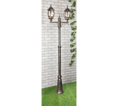 Светильник садово-парковый NLG99HL004 черное золото настенный  a025750  Elektrostandard