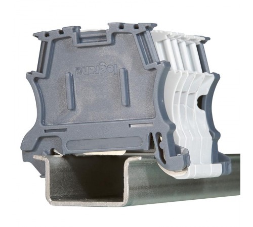 Фиксатор концевой шаг 6 мм  037510  Legrand