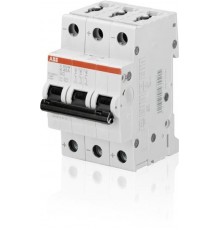 Выключатель автоматический трехполюсный S203M UC 8А Z 10кА (S203M Z8UC)  2CDS273061R0408  ABB