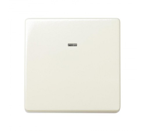 Simon 27 Выключатель однополюсный с контрольной подсветкой, 10А 250В, широкий модуль, S27, слоновая кость  27102-62  Simon