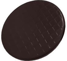 Держатель проводника круглого 8-10 мм для плоской кровли, пластик91052Ezetek