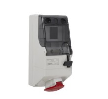 Комбинированный щиток - P17 Tempra Pro - с рейкой DIN - IP 44 - 380/415 В~ - 32 A - 3К+З  056653  Legrand