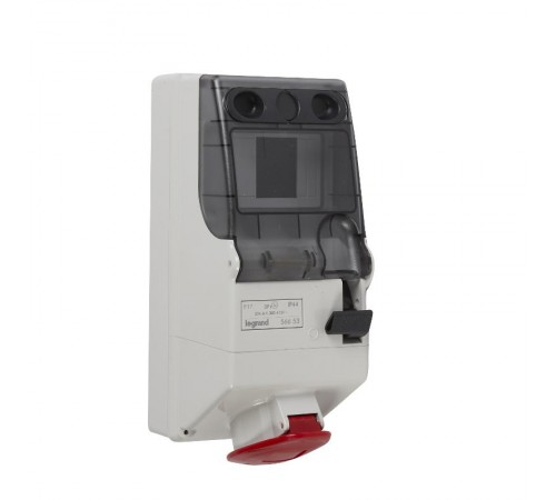 Комбинированный щиток - P17 Tempra Pro - с рейкой DIN - IP 44 - 380/415 В~ - 32 A - 3К+З  056653  Legrand